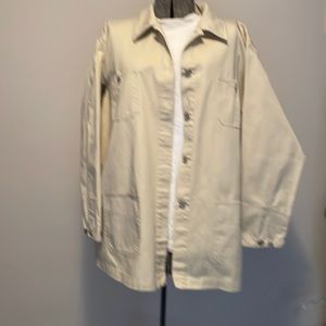 Jacket. Denim&Co. Size 1X. Tan. Never worn. Excellent condition.